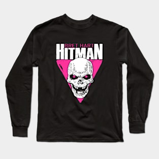 Bret Hart Skulls Long Sleeve T-Shirt